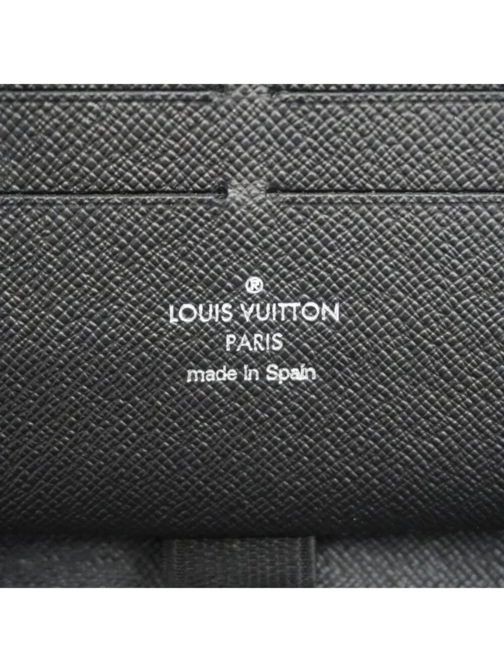 Louis Vuitton Wallet Damier Graphite Zippy Organizer Black Gray